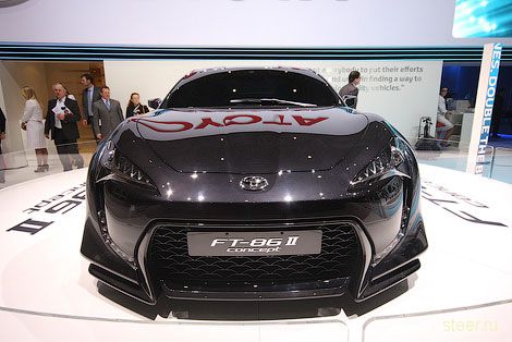 Toyota показала FT-86 II : новый вариант совместного с 