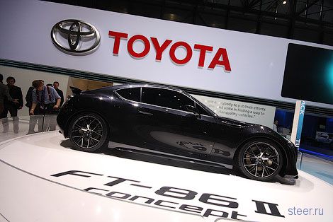 Toyota показала FT-86 II : новый вариант совместного с 