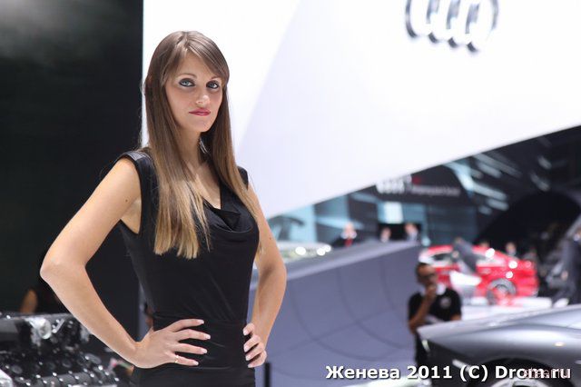 Девушки женевского автосалона 2011 (фото)