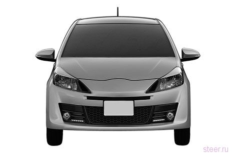 Первые изображения заряженного хэтчбека Toyota Yaris (фото)