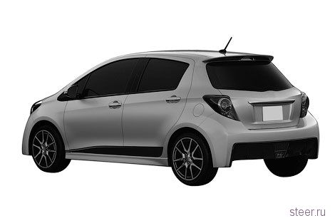 Первые изображения заряженного хэтчбека Toyota Yaris (фото)