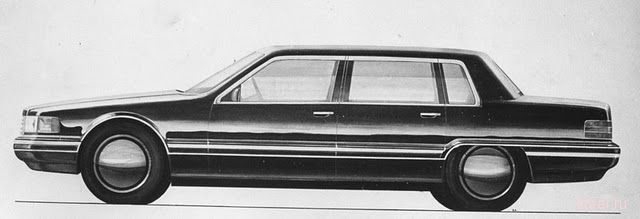 ЗИЛ 4102 – Русский Mercedes S600 (фото)
