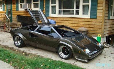 Американец потратил 10 лет на Lamborghini Countach (фото)
