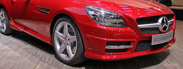 Новый Mercedes SLK: скорость и волшебство (фото)