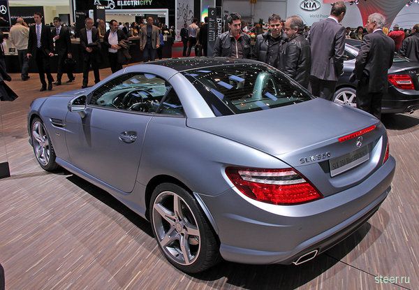 Новый Mercedes SLK: скорость и волшебство (фото)