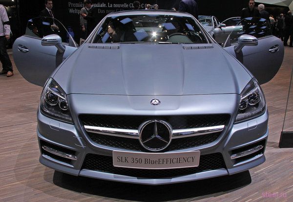 Новый Mercedes SLK: скорость и волшебство (фото)