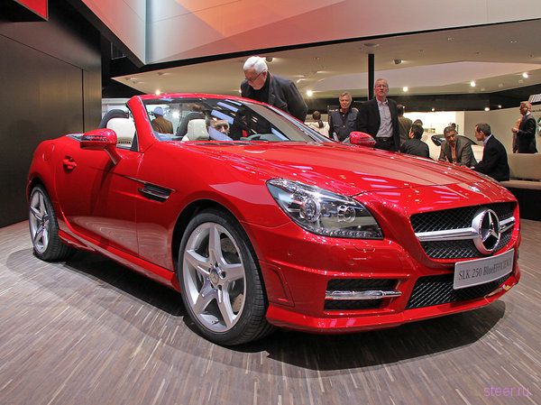 Новый Mercedes SLK: скорость и волшебство (фото)