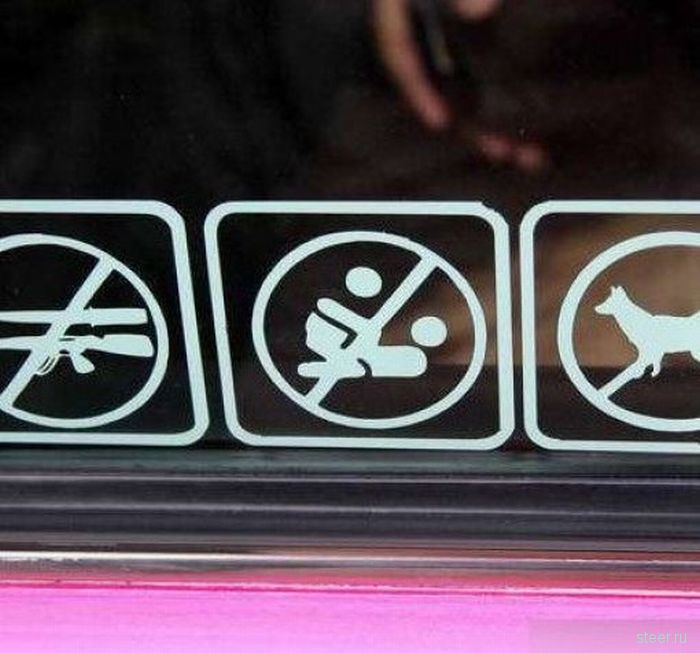 Жесткие правила тайских таксистов (фото)