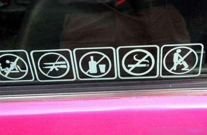 Жесткие правила тайских таксистов (фото)