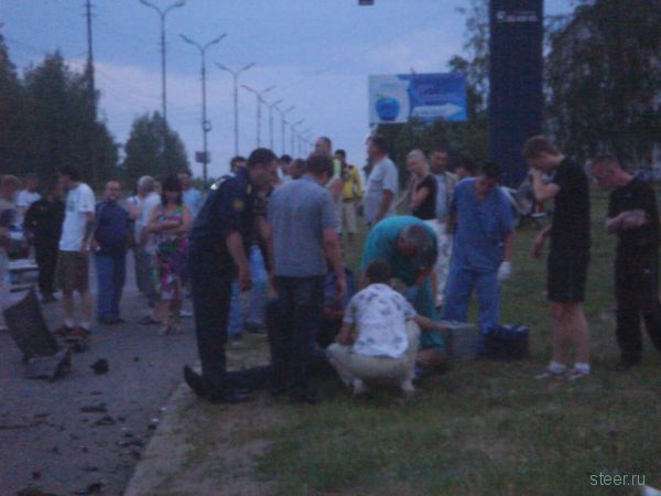 В Ижевске пьяный водитель убил двух сотрудников ДПС. (фото и видео)