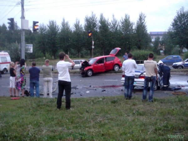 В Ижевске пьяный водитель убил двух сотрудников ДПС. (фото и видео)