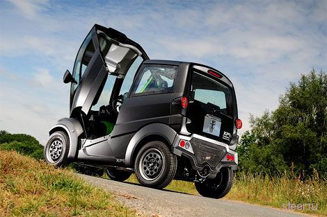 T25 : трехместная микролитражка от конструктора суперкара McLaren F1 (фото)