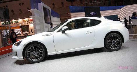 Россияне смогут купить заднеприводное купе Subaru в 2012 году (фото)