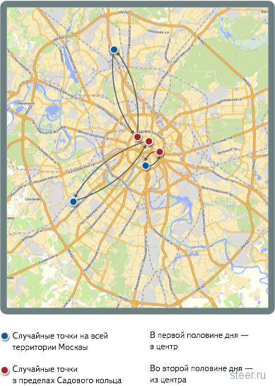 Куда в Москве проехать на авто быстрее, чем на метро