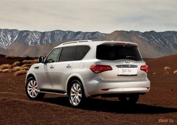 Первые фото нового Infiniti QX56 (фото)