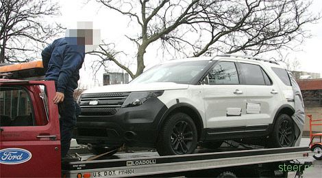 Шпионские фотографии нового Ford Explorer (фото)