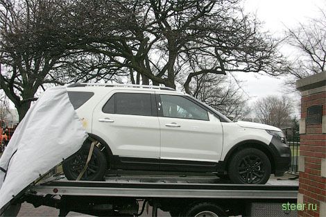 Шпионские фотографии нового Ford Explorer (фото)