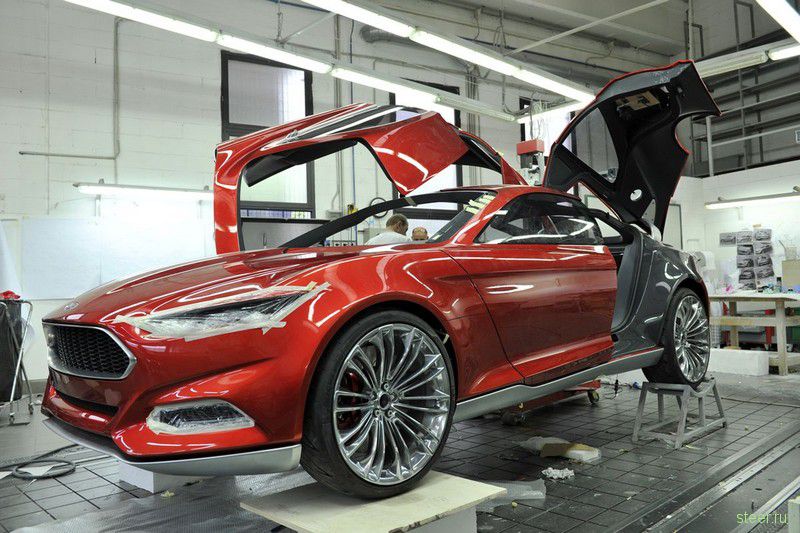 Суровый концепт-кар Evos покажет будущее дизайна марки Ford (фото)