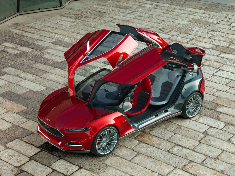 Суровый концепт-кар Evos покажет будущее дизайна марки Ford (фото)