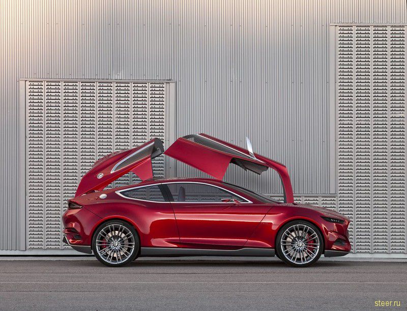 Суровый концепт-кар Evos покажет будущее дизайна марки Ford (фото)