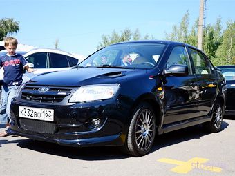 Появились фотографии заряженной Lada Granta