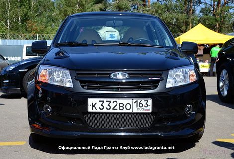 Появились фотографии заряженной Lada Granta