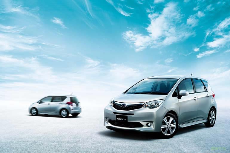 Новый автомобиль Subaru Trezia оказался Тоётой (фото)