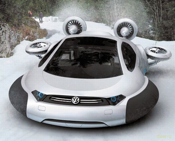 Volkswagen Aqua: Автомобиль на воздушной подушке (фото)