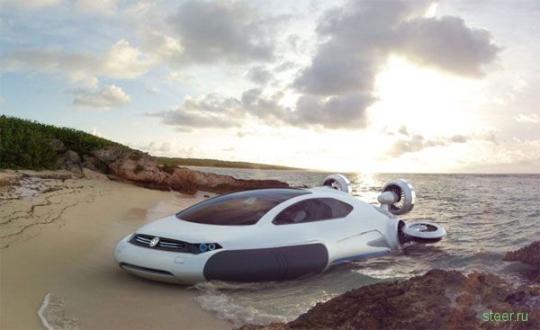 Volkswagen Aqua: Автомобиль на воздушной подушке (фото)