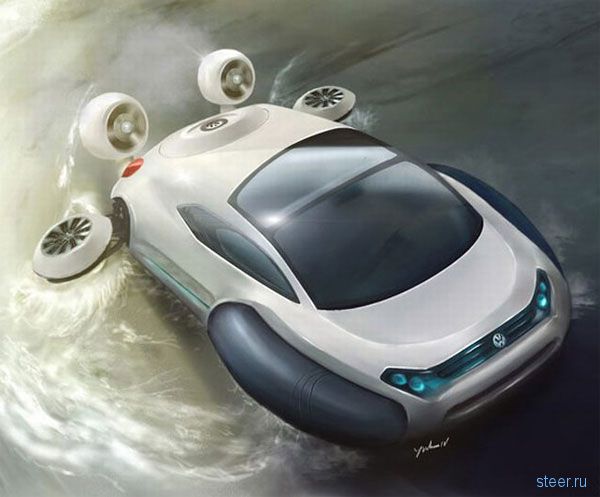 Volkswagen Aqua: Автомобиль на воздушной подушке (фото)