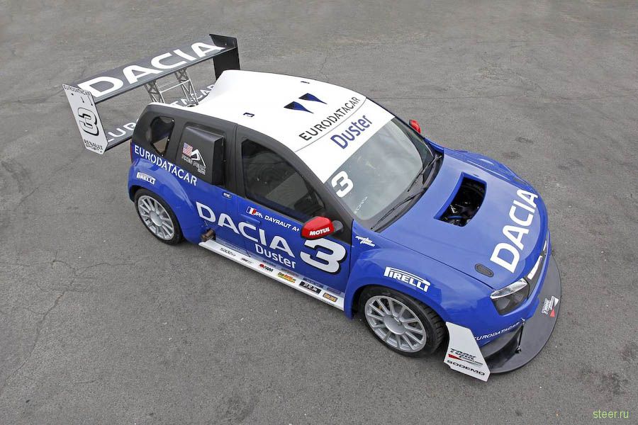 Dacia Duster : споркар на базе Logan с двигателем от Nissan GT-R (фото)
