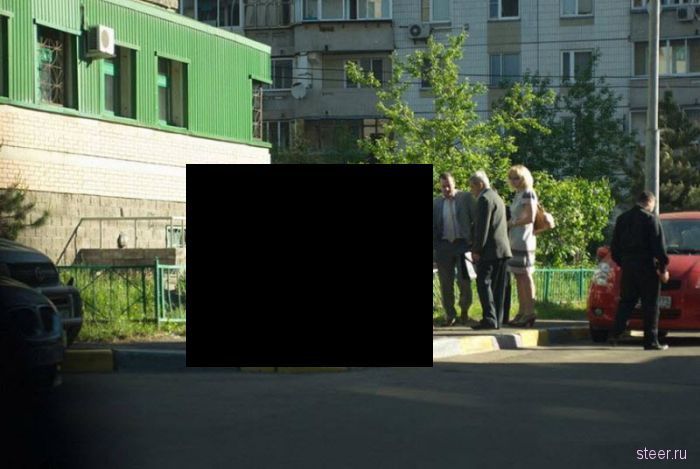 Частный случай: блондинка перепутала педали (фото)