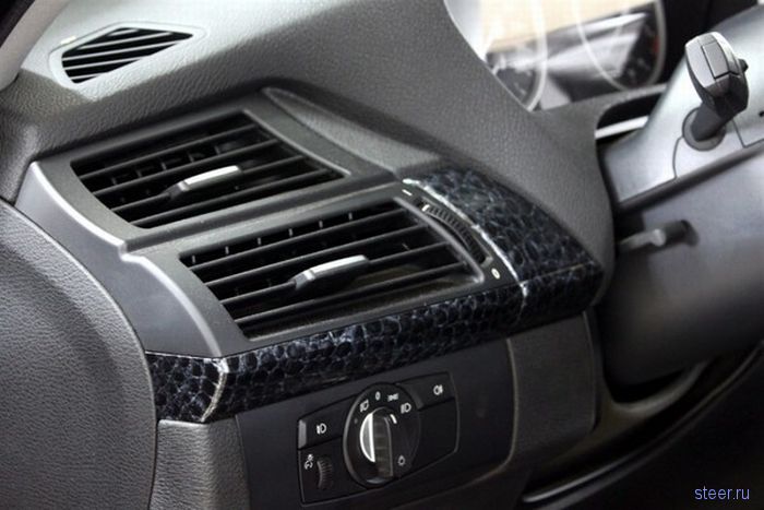 Кожаный тюнинг для BMW X6 (фото)