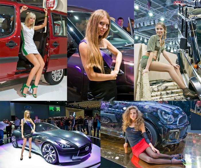 Девушки Московского автосалона 2010 : Авторские фото Павла Кунеева (фото)