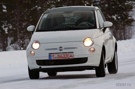 Первые фото полноприводного Fiat 500 (фото)