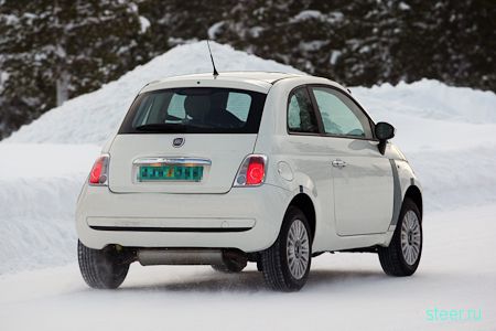 Первые фото полноприводного Fiat 500 (фото)
