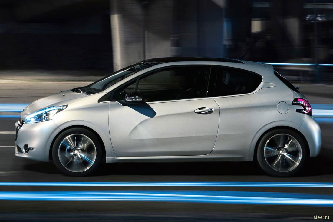 Раскрыт дизайн нового хэтчбека Peugeot 208 (фото)